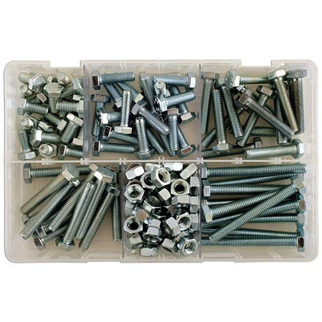 Connect Assorted M8 x 1.25 Bolts & Nuts 154pc - CPL