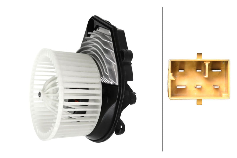 Hella 8EW 366 400-081 Interior Blower