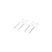 Bosch Brake Pad Accessory Fitting Kit Front 1 987 474 698
