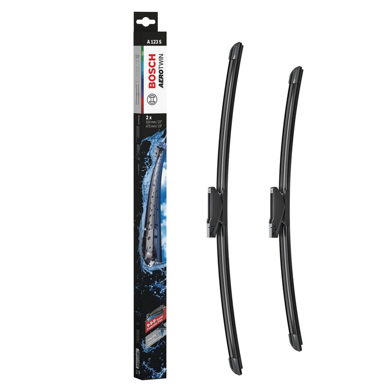 Bosch Aerotwin Wiper Blade Set 550mm + 475mm — A123S