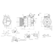 Hella Air Conditioning Compressor 8FK 366 200-011