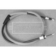 Borg & Beck Handbrake Cable Left Rear BKB3204