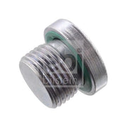Febi Automatic Transmission Casing Screw Plug 24mm OD Steel 100515