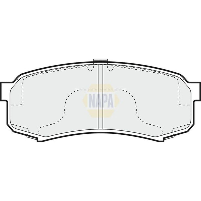 NAPA Rear Brake Pad Set NBP1460