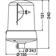 Hella Rotating Beacon Wide High 2RL 008 063-001