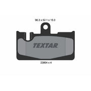 Textar Rear Brake Pad Set 2380401