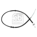 Febi Handbrake Cable Left Rear 101805