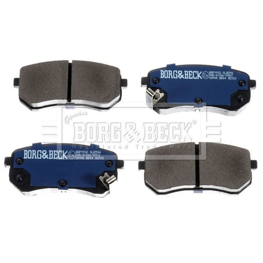 Borg & Beck 4 x Rear Brake Pad Set BBP1932