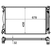 Mahle Engine Radiator CR 830 000S