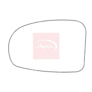 Apec Exterior Wing Mirror Glass Left AMS2589