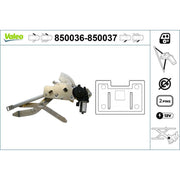 Valeo Electric Window Regulator Lifter Left Front 850036