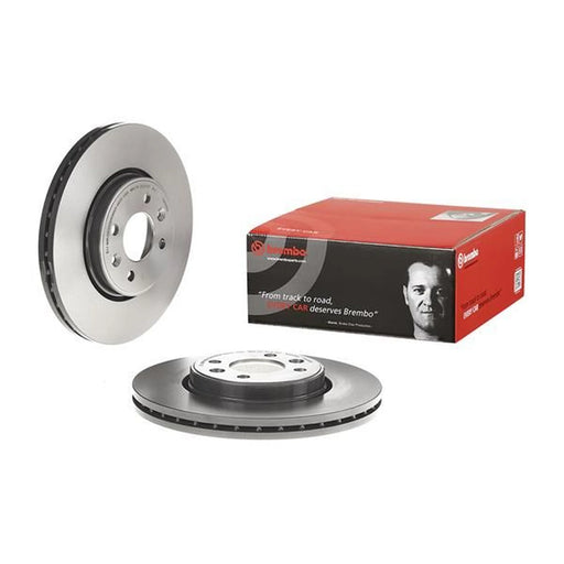 Brembo 2 x Internally Vented Front Brake Discs 09.8137.21