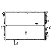 Mahle Engine Radiator CR 568 000S