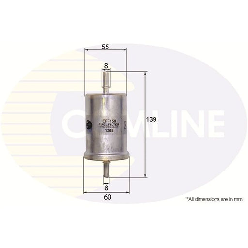 Comline Fuel Filter Element EFF150