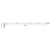 Bosch ABS Wheel Speed Sensor Rear Left 0 265 007 534