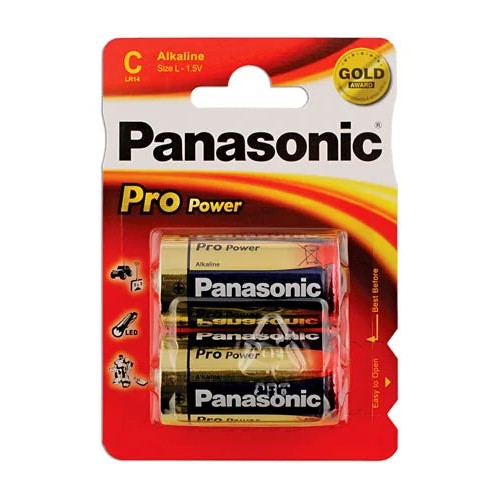 Panasonic Pro Power C Cell Battery 2pc x 12 - CPL