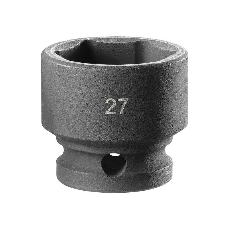 Facom 6-Point Stubby Impact Socket 1/2in Drive 10-27mm