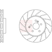Apec 2 x / Front Brake Discs DSK2684