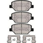 Juratek Front Brake Pad Set JCP8159