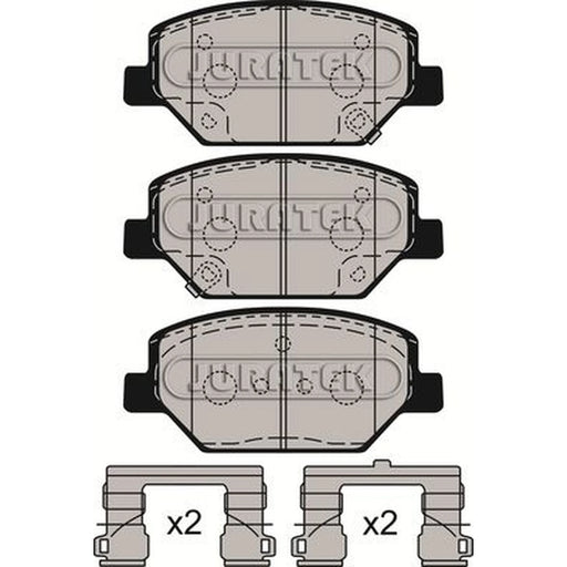 Juratek Front Brake Pad Set JCP8159
