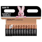 Duracell Simply Batteries AAA x 12 S5939 - S5939