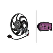 Hella Engine Cooling Fan Left 8EW 366 420-531