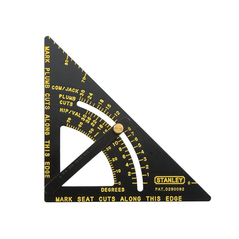 STANLEY® Hand Tools Adjustable Quick Square 170mm (6.3/4in) - 46-053