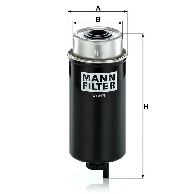 MANN-FILTER Fuel Filter Element WK 8170 OE 16237725 05821453 05821454 32925950