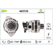 Valeo Car Alternator 12V 443133