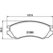 Mintex Front Brake Pad Set MDB1443