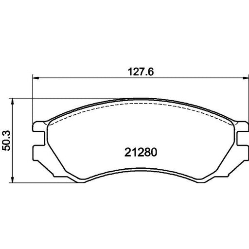 Mintex Front Brake Pad Set MDB1443