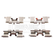Borg & Beck Brake Pad Accessory Fitting Kit Front BBK1372