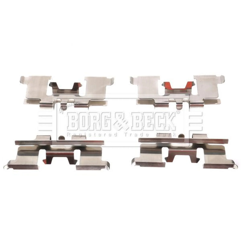 Borg & Beck Brake Pad Accessory Fitting Kit Front BBK1372