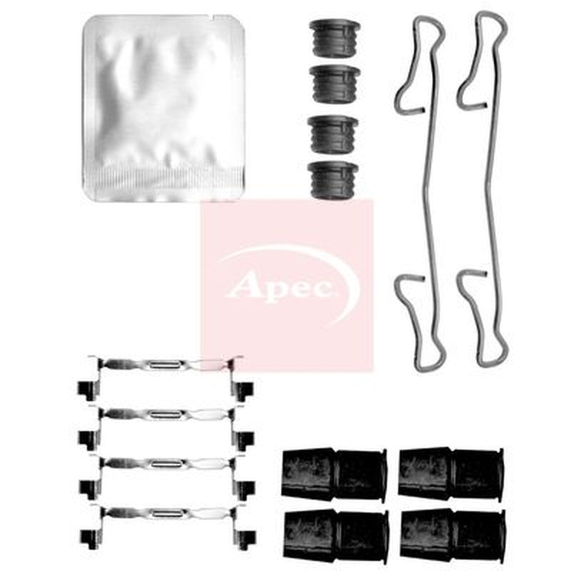 Apec Brake Pad Accessory Fitting Kit Front KIT1613
