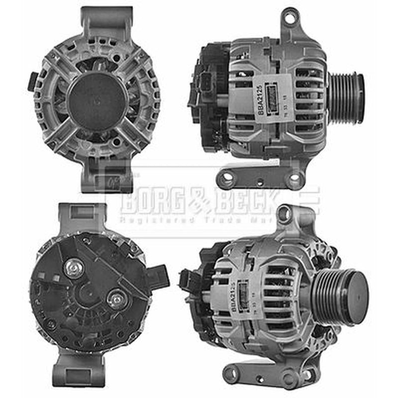 Borg & Beck Car Alternator 12V BBA2125