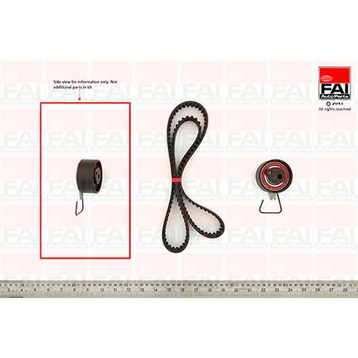 FAI Timing Belt Kit with Rollers TBK155