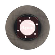 Apec 2 x Solid Rear Brake Discs DSK2925