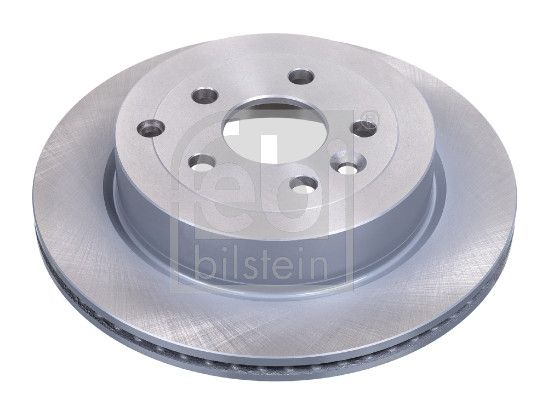 Febi 2 x Brake Disc Set Internally Vented Rear