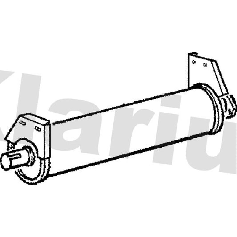 Klarius Box With Tail Pipe Rear VW321M