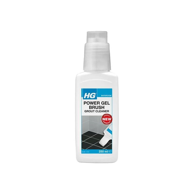 H G Power Gel Brush Grout Cleaner 250ml