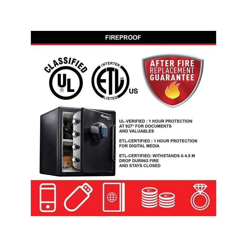 Master Lock Extra Large Digital Fire & Water Safe - LFW123FTC
