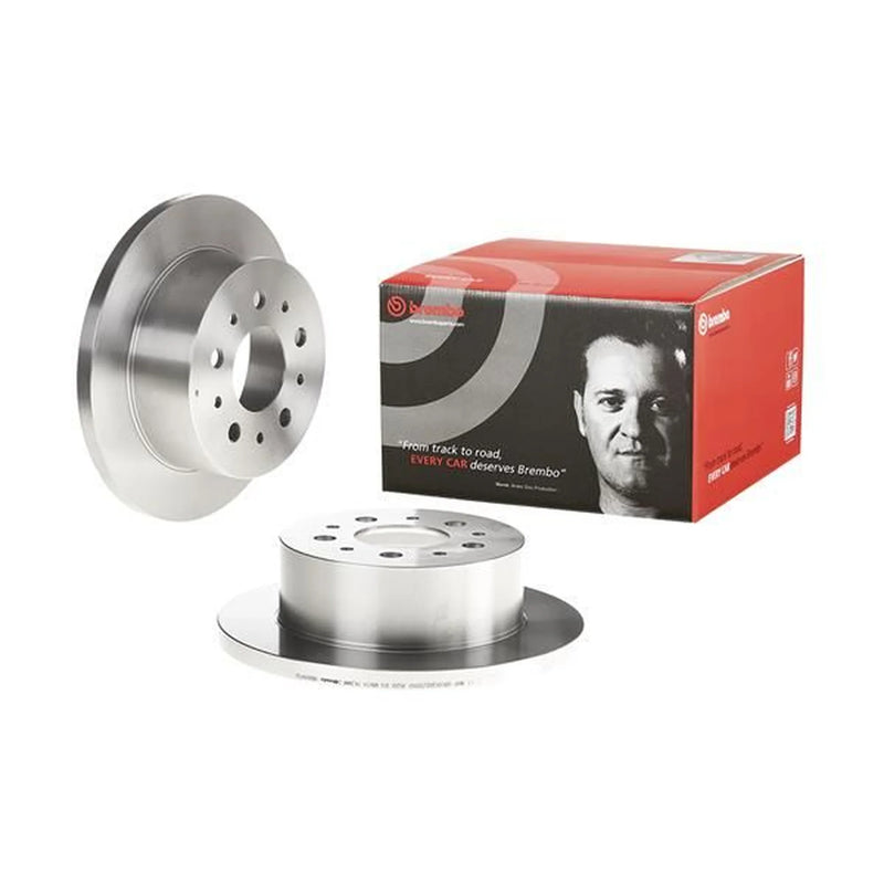 Brembo 2 x Solid Rear Brake Discs 08.8094.50