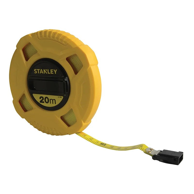 STANLEY® Hand Tools Closed Case Fibreglass Long Tape 20m (Width 13mm) - 0-34-296