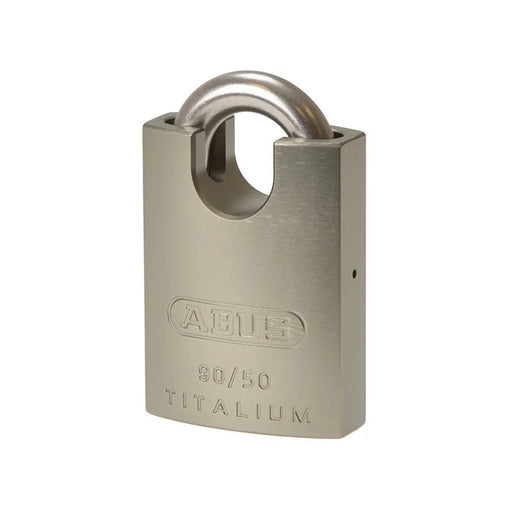 ABUS Mechanical 90RK/50 TITALIUM™ Padlock Closed Shackle Carded - 10055902-01