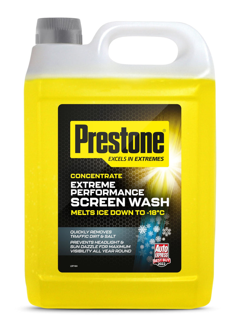 Prestone Screen Wash 5 Litre - Extreme Performance Concentrated