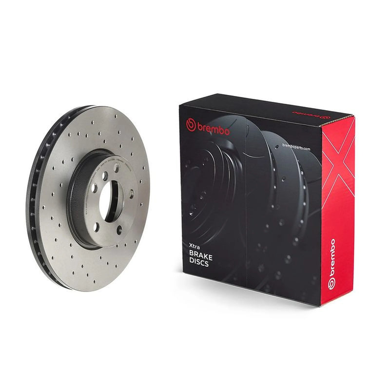 Brembo Xtra 2 x Perforated/Vented Front Brake Discs 09.9923.1X