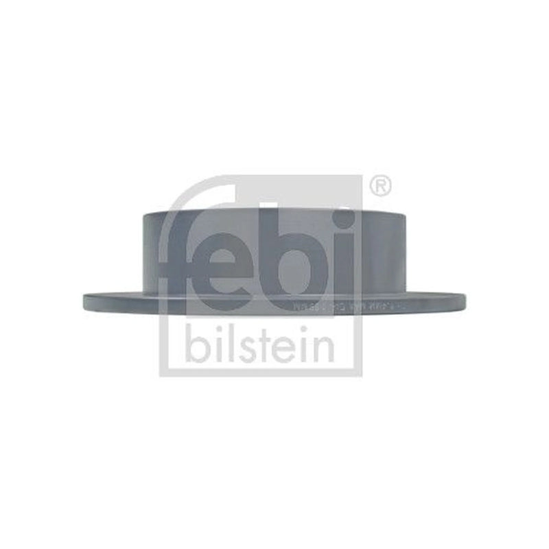 Febi 2 x Solid Rear Brake Discs 108457