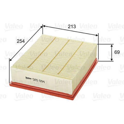 Valeo Engine Air Filter 585094
