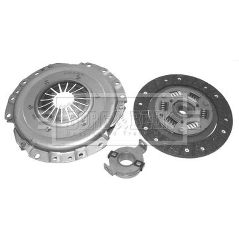 Borg & Beck Clutch Kit Set 3pc 190mm HK9805
