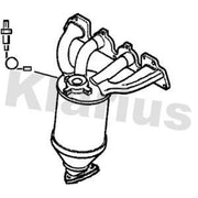 Klarius Catalyst Type Approved With Pipe Front 321710
